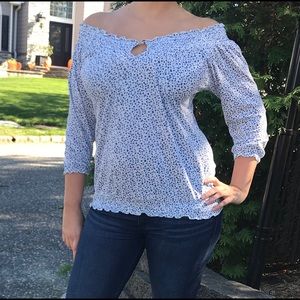 Lucky Brand | 💙 Off the shoulder Floral Top